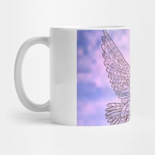 seagull in the sky be free Mug